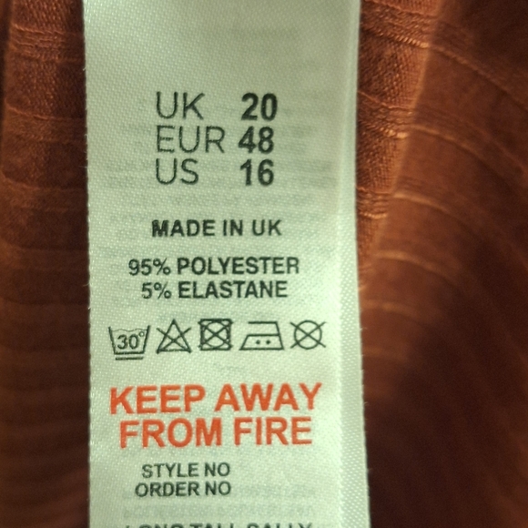 LTS Long sleeve sweater top 18 - Picture 4 of 5